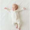 Viscose from Bamboo Organic Cotton Baby Footie, Cloud - Footie Pajamas - 2 - thumbnail