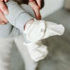 Viscose from Bamboo Organic Cotton Baby Booties, Cloud - Booties - 2