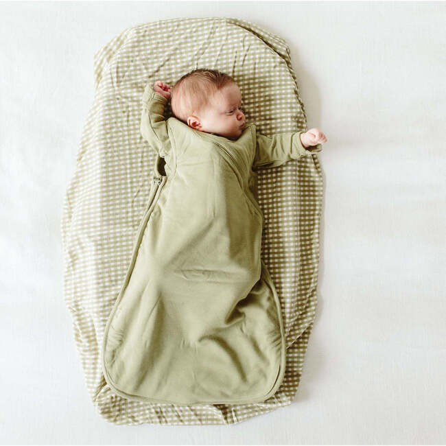 Viscose from Bamboo Organic Cotton Slumber Sleepbag, Artichoke - Sleepbags - 5
