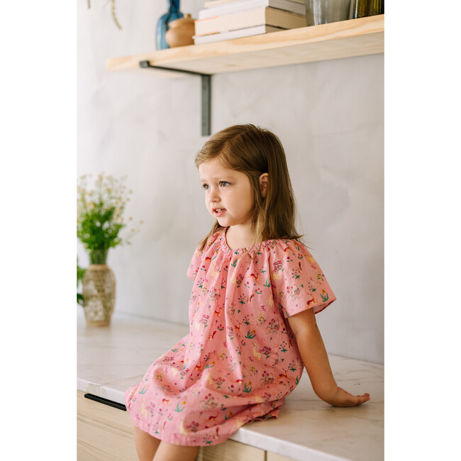 Mae Garden Party House Dress, Pink - Dresses - 4