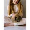 Bunny Cotton Pajama Set, Tan - Pajamas - 5