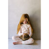 Bunny Cotton Pajama Set, Tan - Pajamas - 6