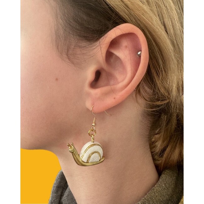 Skyler the Snail Earrings - Earrings - 3