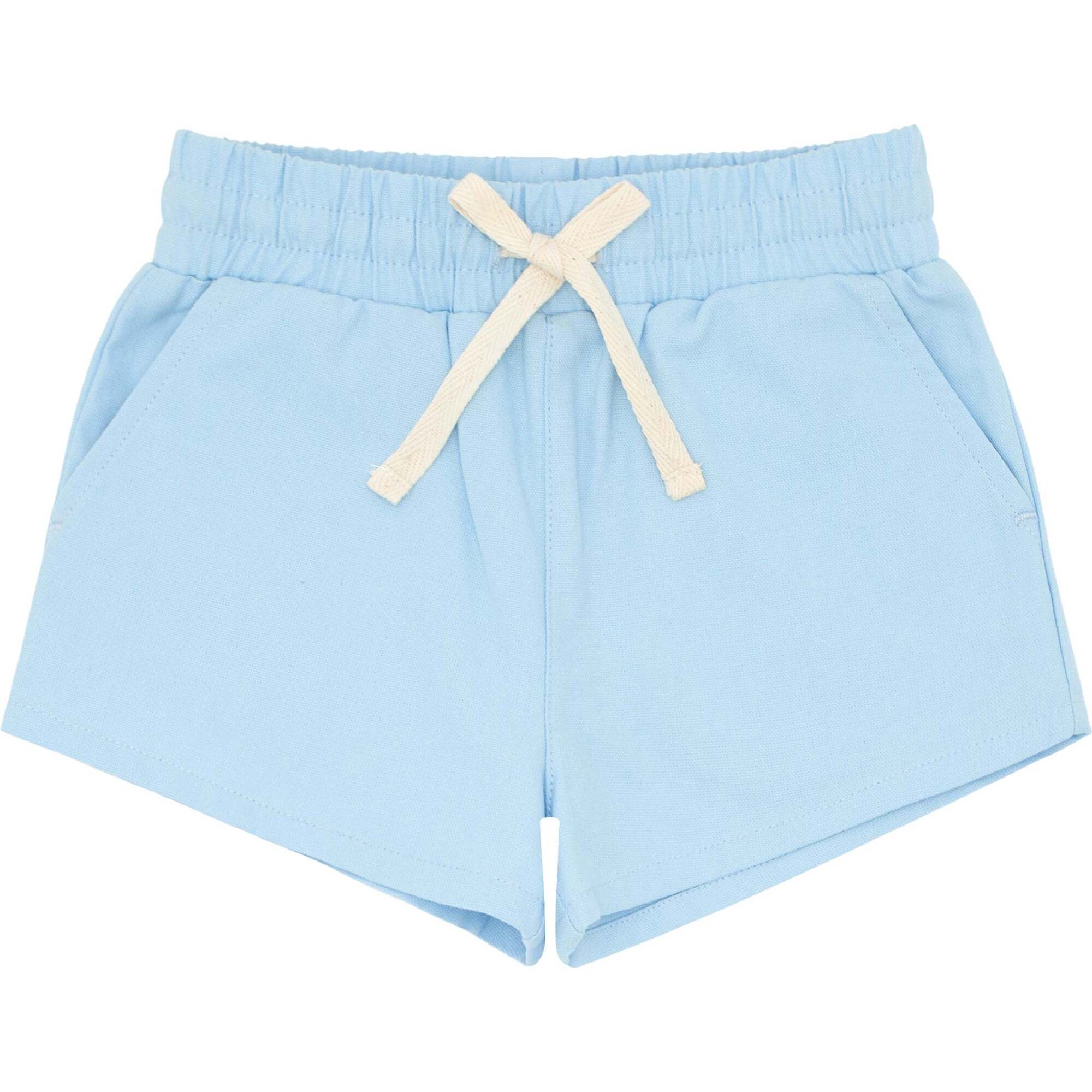 Canvas Twill Shorts, Peri Blue - Shorts - 1