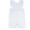 Briland Botanic Pinafore Romper, Blue - Rompers - 1 - thumbnail