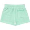 Abaco Stripe French Terry Shorts, Green - Shorts - 3