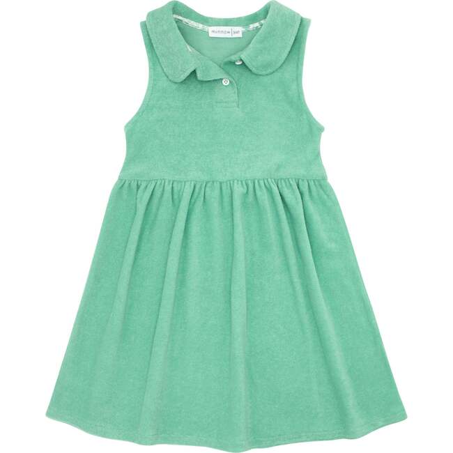 Abaco French Terry Tennis Dress, Green
