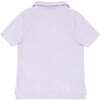 Bay French Terry Polo Shirt, Lavender - Shirts - 4