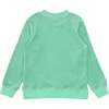Abaco Terry Ribbed Cuff Sweatshirt, Green - Sweatshirts - 3