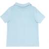 Briland French Terry Polo Shirt, Blue - Shirts - 3