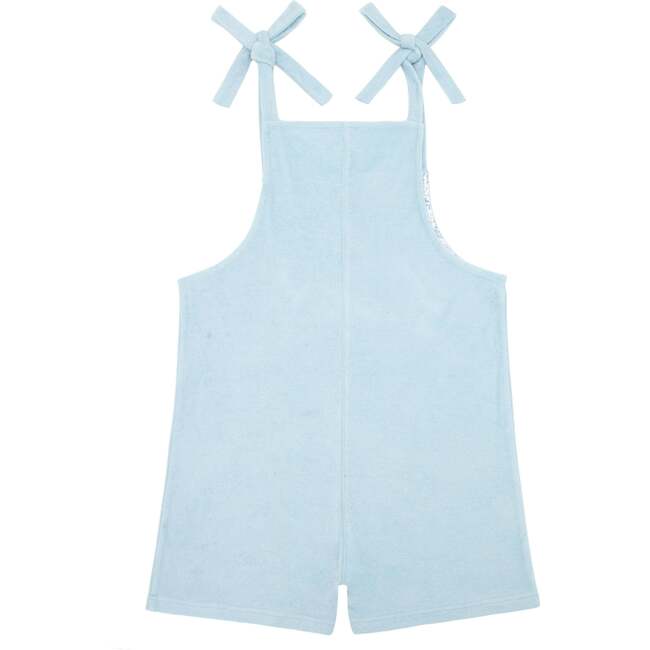 Briland French Terry Romper, Blue - Rompers - 3