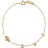 Women's Go With The Flow Bracelet, Gold - Bracelets - 1 - thumbnail