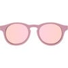 Polarized Keyhole: Pink Mirrored Lens, Pretty in Pink - Sunglasses - 1 - thumbnail