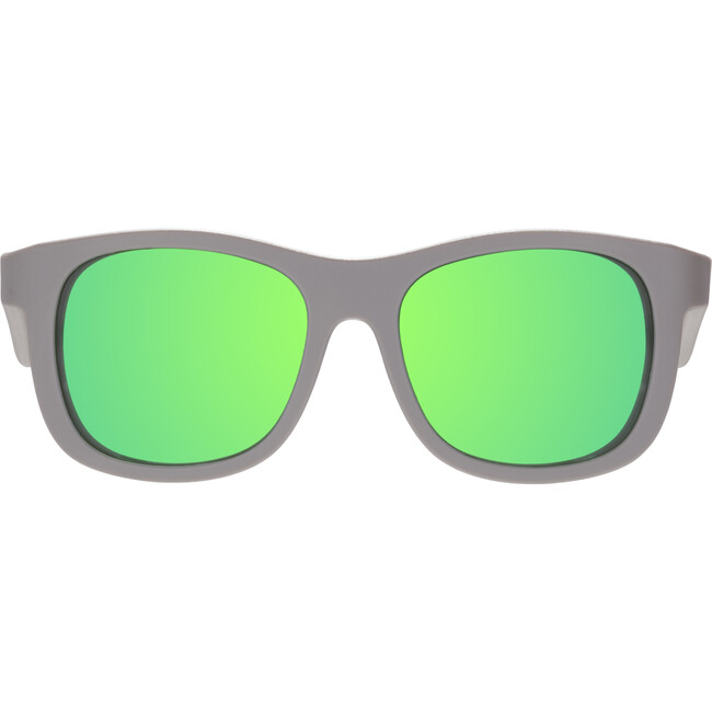 Polarized Navigator: Green Mirrored Lens, Graphite Gray