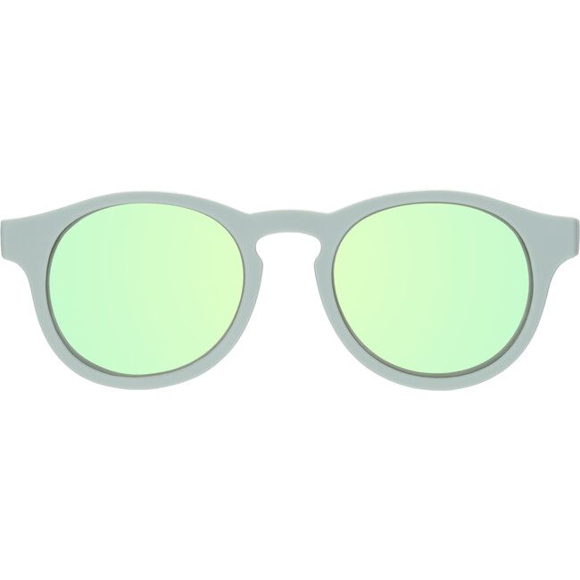 Polarized Keyhole: Seafoam Mirrored Lens, Seafoam Green