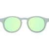 Polarized Keyhole: Seafoam Mirrored Lens, Seafoam Green - Sunglasses - 1 - thumbnail