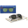 Polarized Navigator: Green Mirrored Lens, Graphite Gray - Sunglasses - 3