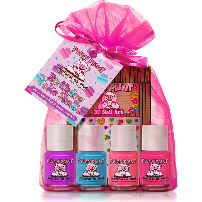 Birthday Cake Shake Gift Set - Nails - 2