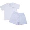 Rodeo Horse Play Set, Infant Sizes, White and Light Blue - Mixed Apparel Set - 1 - thumbnail