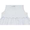 Scalloped Trim Dress, Infant Girls, White - Dresses - 3