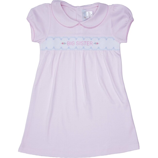 Big Sister Dress, Toddler Girls, Pink - Dresses - 1