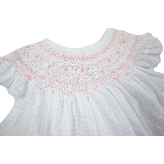 Sweet Occasions Bishop Collar dress, Toddler Girls, White - Dresses - 3