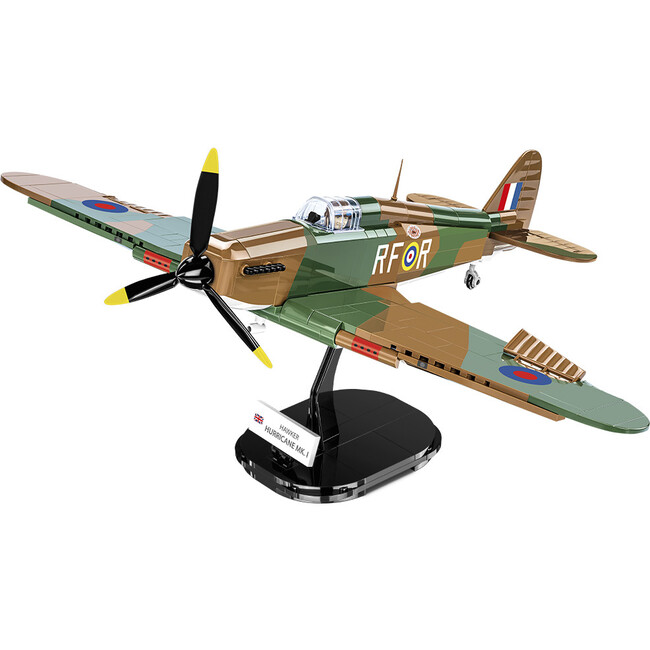 Historical Collection World War II Hawker Hurricane MK. I Plane - STEM Toys - 1