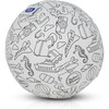 Color In Travel Design Cotton Balloon Cover with Washable Markers - Push & Pull - 1 - thumbnail