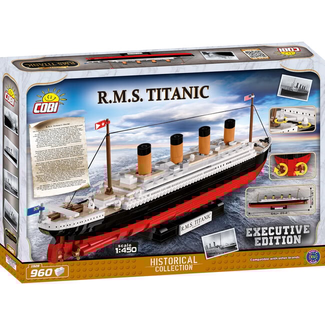 Historical Collection R.M.S. Titanic EXECUTIVE EDITION - STEM Toys - 2