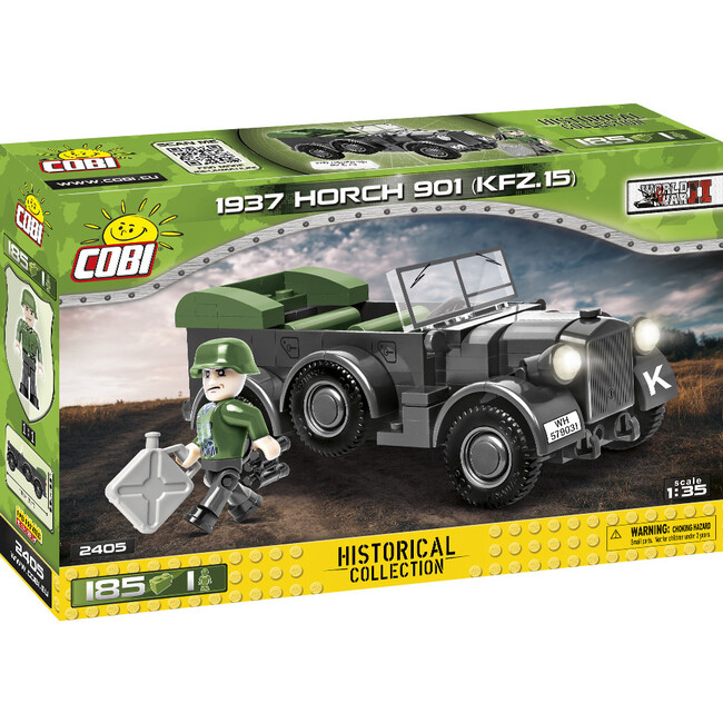 Historical Collection 1937 Horch 901 (Kfz.15) German Off-Road Car - STEM Toys - 2