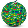 Blocks Green Cotton Balloon Cover Toy - Push & Pull - 2