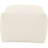 Square Pouf, Ivory - Ottomans - 1 - thumbnail