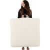 Floor Square Cushion, Ivory - Accent Seating - 1 - thumbnail