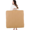 Floor Square Cushion, Camel - Accent Seating - 1 - thumbnail