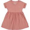 Terry Dress, Pink - Dresses - 1 - thumbnail