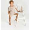 Terry Short Set, Sand - Mixed Apparel Set - 2