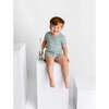 Nautical Graphic Shorts Set, Aqua - Mixed Apparel Set - 3