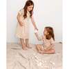 Ribbed Nautical Dress, Sand - Dresses - 3