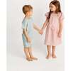 Gingham Dress, Pink - Dresses - 3