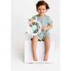 Nautical Graphic Shorts Set, Aqua - Mixed Apparel Set - 4