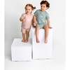 Nautical Graphic Shorts Set, Pink - Mixed Apparel Set - 4