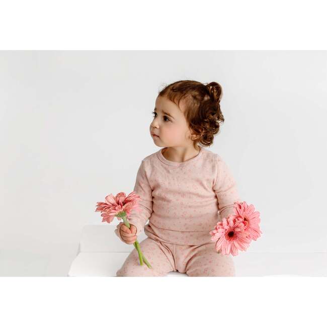 Floral PJ, Pink - Pajamas - 4