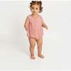 Terry Romper, Pink - Rompers - 4