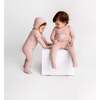 Nautical Graphic Footie & Bonnet, Pink - Footie Pajamas - 3