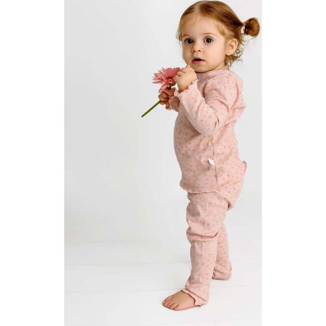 Floral PJ, Pink - Pajamas - 5