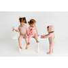Floral Footie & Bonnet Set, Pink - Footie Pajamas - 4