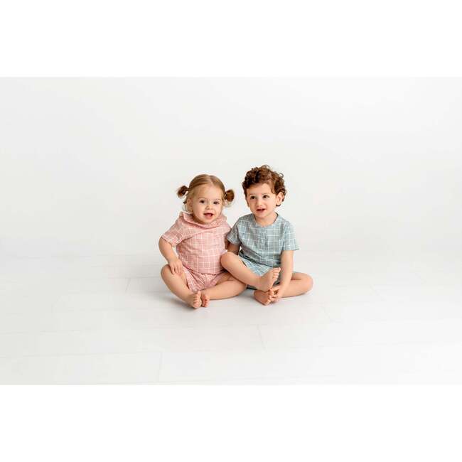 Gingham Set, Pink - Mixed Apparel Set - 4