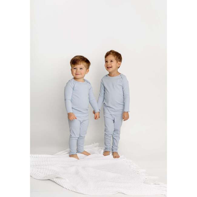 Basic PJ, Light Blue - Pajamas - 3