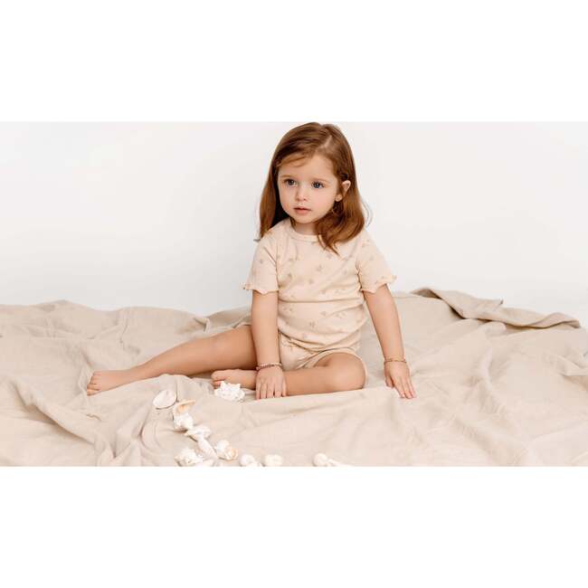 Ribbed Nautical Set, Sand - Mixed Apparel Set - 4