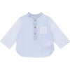 Matt Baby Shirt, Sky Blue - Shirts - 1 - thumbnail